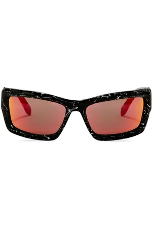 Palm Angels Gafas de sol Adin con montura rectangular