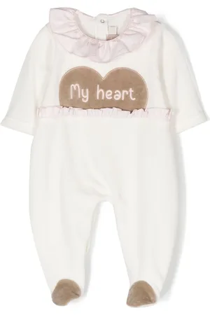 LA STUPENDERIA Pijama con eslogan bordado