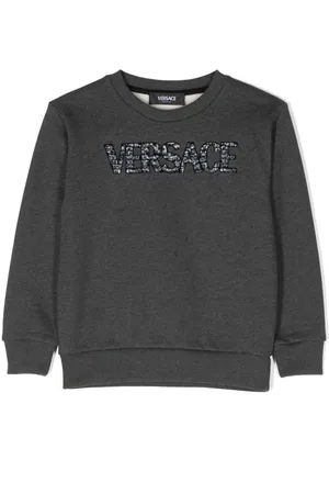 VERSACE Sudadera con aplique del logo