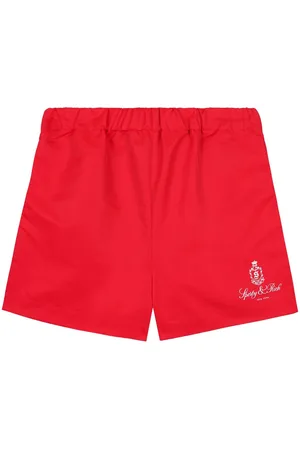 Sporty & Rich Bermudas Vendome con logo