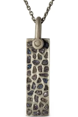 PARTS OF FOUR Collar Plate en plata de ley