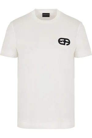 Emporio Armani Camiseta con logo bordado
