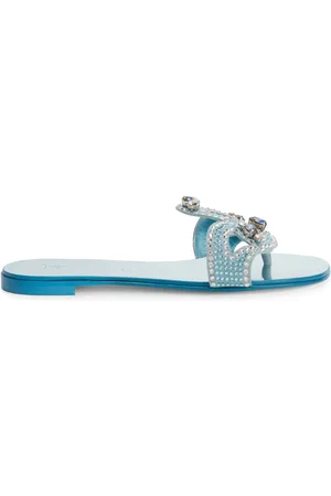 Giuseppe Zanotti Sandalias Turchesite planas