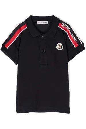 Moncler Polo con parche del logo