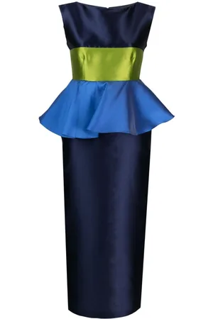 Destree Vestido midi Cy con diseño colour block