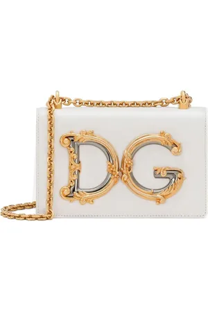 Dolce & Gabbana Bandolera con placa del logo