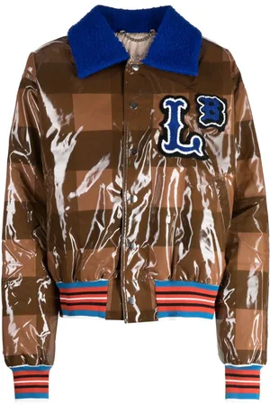 Charles Jeffrey Loverboy Chaqueta bomber a cuadros