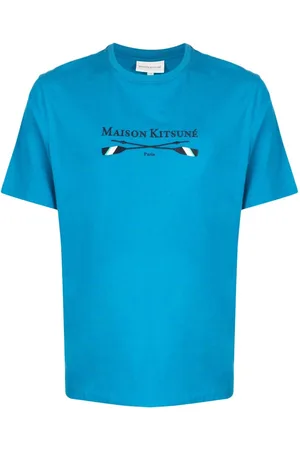 Maison Kitsuné Camiseta con logo bordado