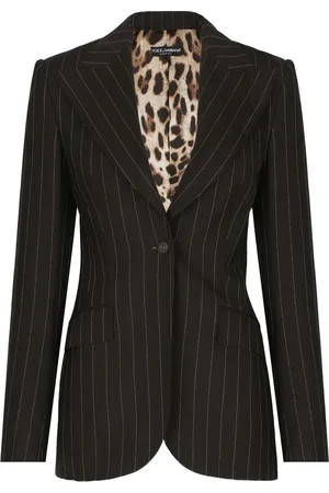 Dolce & Gabbana Blazer a rayas con botones