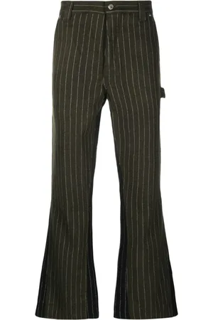 GALLERY DEPT. Pantalones acampanados a rayas diplomáticas