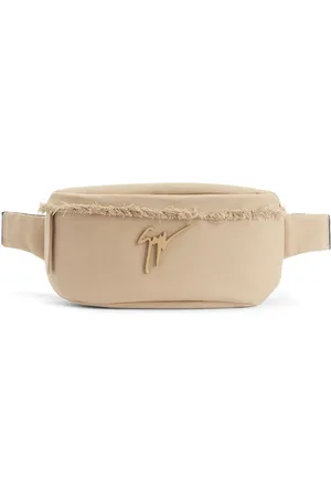 Giuseppe Zanotti Riñonera Mirto con placa del logo