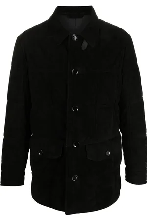 BRIONI Chaqueta con cuello alzado y botones