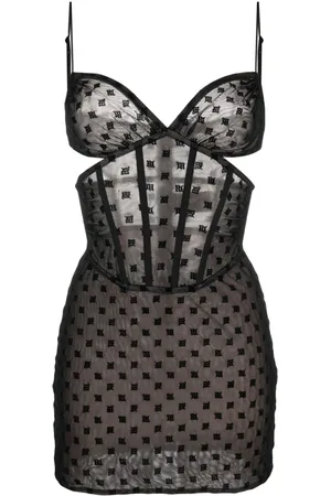 MISBHV Vestido corto estilo corsé