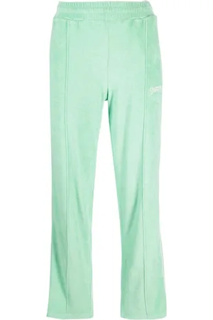 Sporty & Rich Pantalones de chándal New Serif con logo bordado