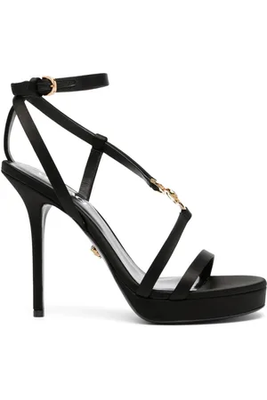 VERSACE Sandalias Medusa con tacón stiletto de 125mm