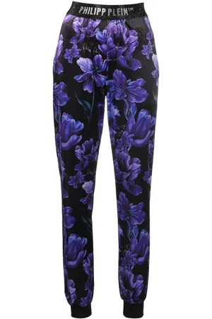 Philipp Plein Pantalones de chándal con aplique del logo
