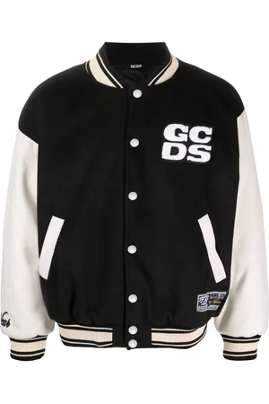 GCDS Chaqueta bomber con parche del logo