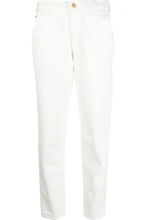 Emporio Armani Pantalones rectos de talle medio