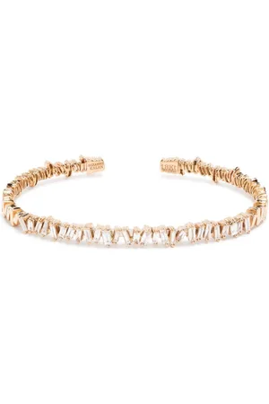 Suzanne Kalan Brazalete Fireworks en oro rosa de 18kt con diamantes