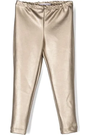 MONNALISA Pantalones con placa del logo
