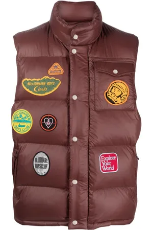 Billionaire Boys Club Chaleco acolchado con parches del logo