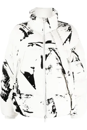 Y-3 Plumífero con estampado gráfico