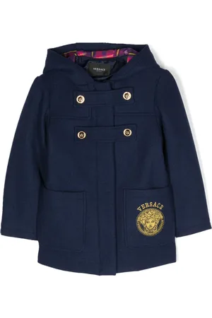 VERSACE Abrigo con capucha y motivo Medusa Head