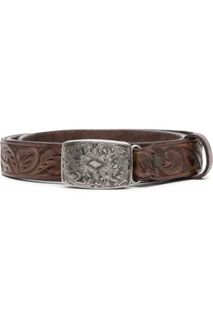 Ralph Lauren Cinturón Coleman con relieve
