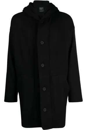 YOHJI YAMAMOTO Abrigo con capucha