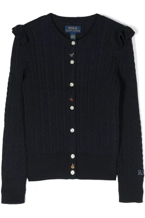 Ralph Lauren Cárdigan con bordado floral