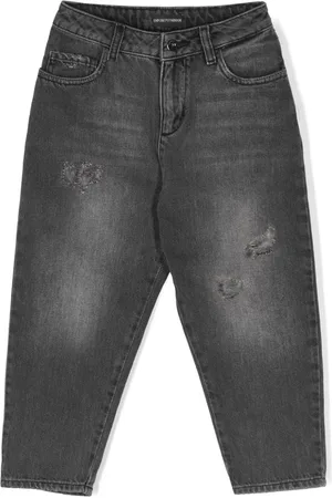 Emporio Armani Vaqueros estilo baggy con efecto degradado