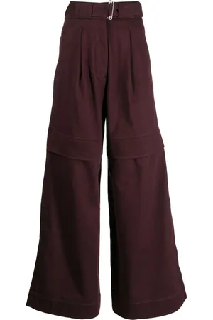 Sa Su Phi Pantalones anchos con efecto a capas