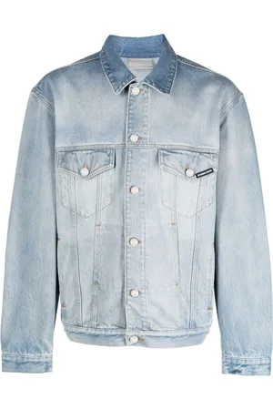 VTMNTS Chaqueta vaquera con logo bordado