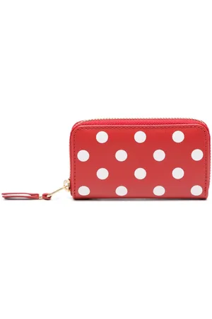 Comme des Garçons Cartera con lunares estampados