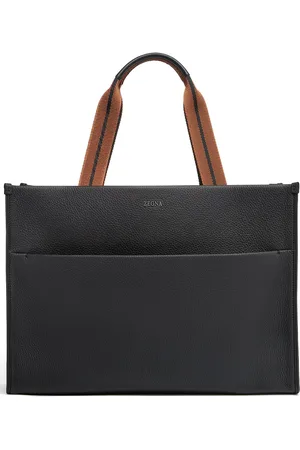 Ermenegildo Zegna Deerskin tote bag