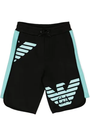 Emporio Armani Bermudas con logo estampado