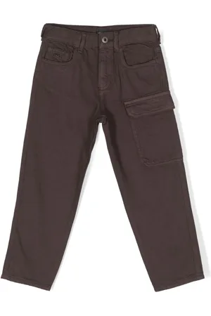 Emporio Armani Pantalones rectos tipo cargo