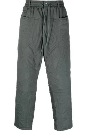 Y-3 Pantalones acolchados con cordones
