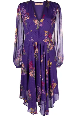 Twin-Set Vestido midi con estampado floral