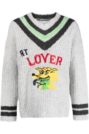 ERL Jersey con cuello en v