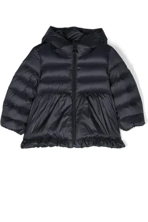 Moncler Plumífero con logo estampado