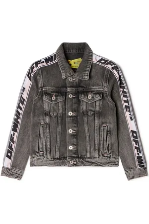 OFF-WHITE Chaqueta vaquera con logo estampado