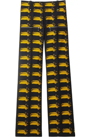 Burberry Pantalones con estampado Duck