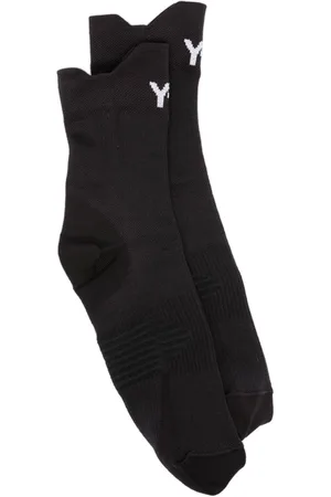 Y-3 Calcetines con logo en intarsia