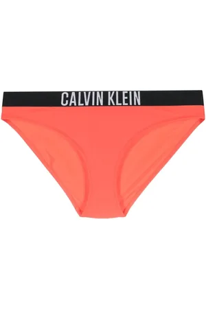 Calvin Klein Bragas de bikini con logo en la cinturilla
