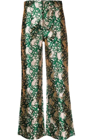 Destree Pantalones rectos Yoshitomo en jacquard