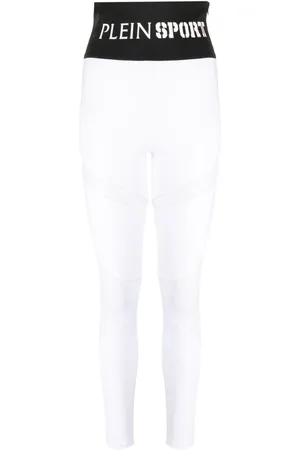 Philipp Plein Leggins elásticos con logo en la cinturilla