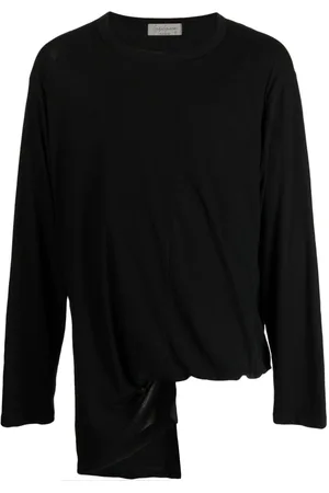 YOHJI YAMAMOTO Camiseta asimétrica