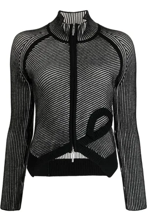 Feng Chen Wang Chaqueta bomber con cremallera