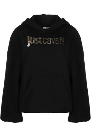 Roberto Cavalli Sudadera con capucha y logo